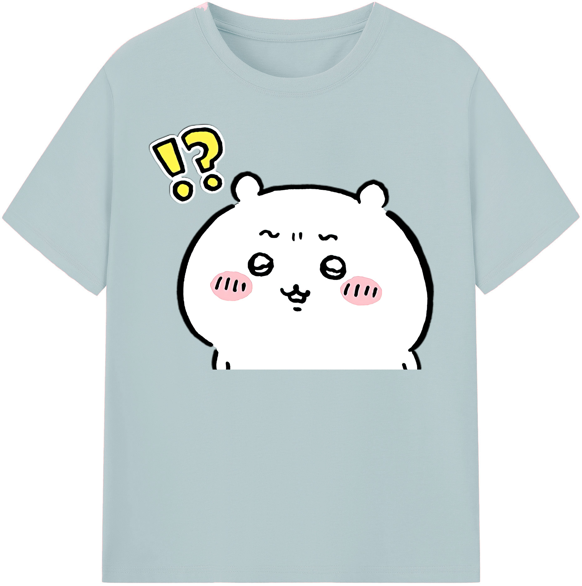 （画像用） ちいかわ ちいかわ Chii-kawa chiikawa 綿100％半袖Tシャツ（フロントプリント）